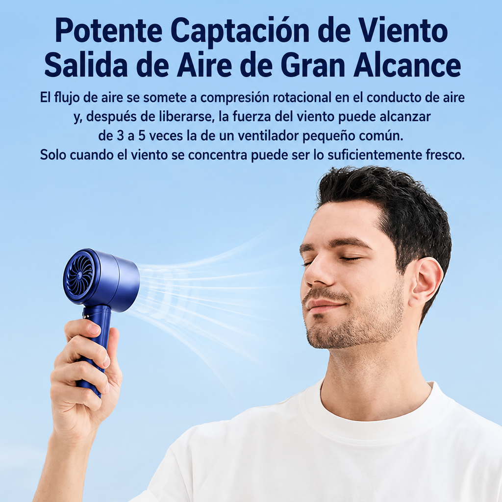 Ventilador Portátil N68 Turbo