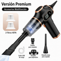 Aspirador Inalámbrico 4 en 1 | Potente, Recargable por USB | Para Coche, Hogar y Oficina